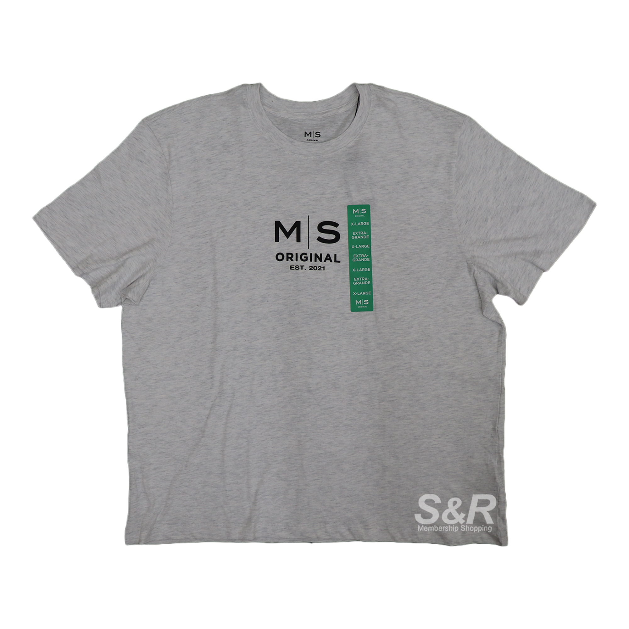 Member's Selection Men's Crew Neck Logo Tee XL 1pc